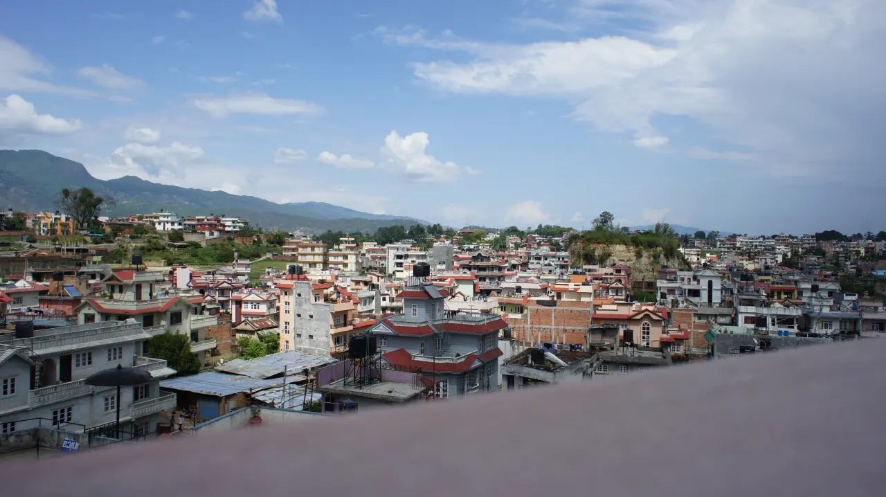 Blick auf Kathmandu und das Valley