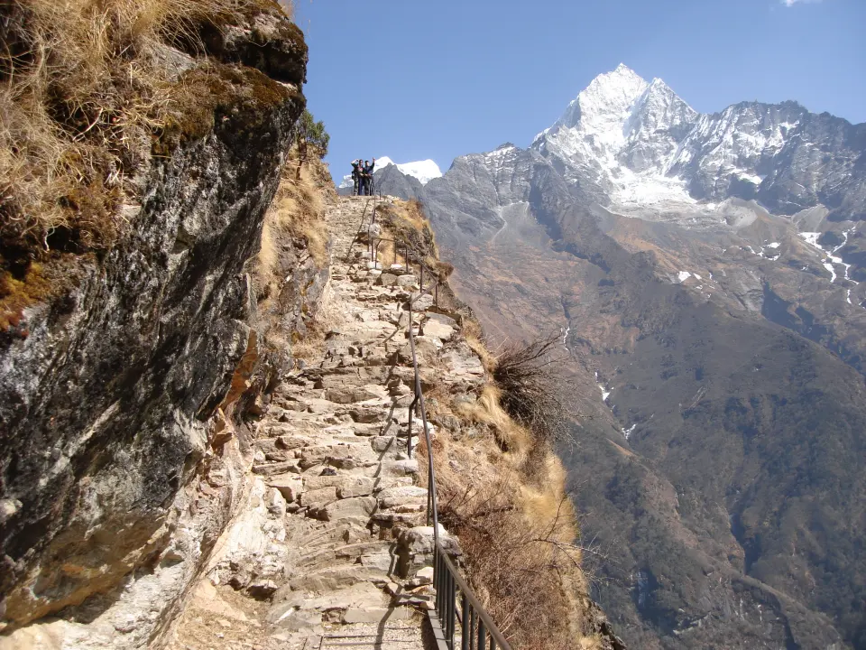 Weg nach Phortse Thanga