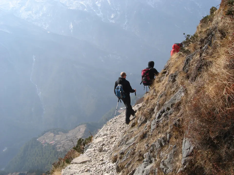 Namche Bazaar,Trekking nach Khumjung.