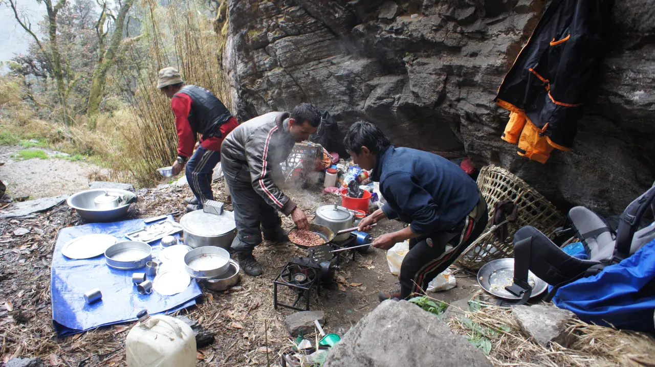 Camping bei Kothe