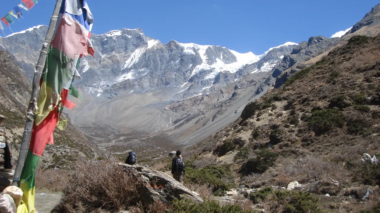 Chulus-West-Peak nahe Ledar