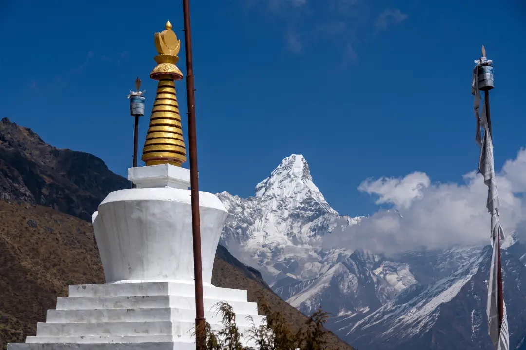 Kleiner Stupa am Weg, Everest-Trekking