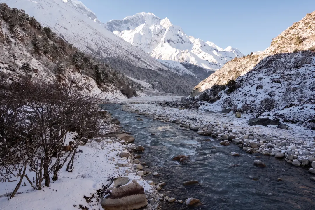 auf dem Weg zum Ama Dablam Base Camp
