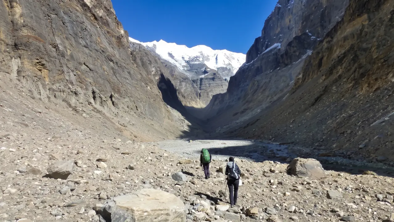 Richtung Italian BC, Dhaulagiri-Trek