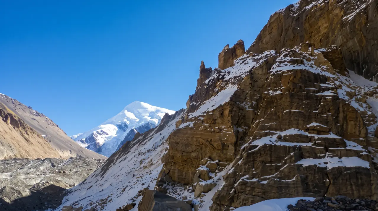 Nahe des Dhaulagiri Base Camps, Dhaulagiri-Trek