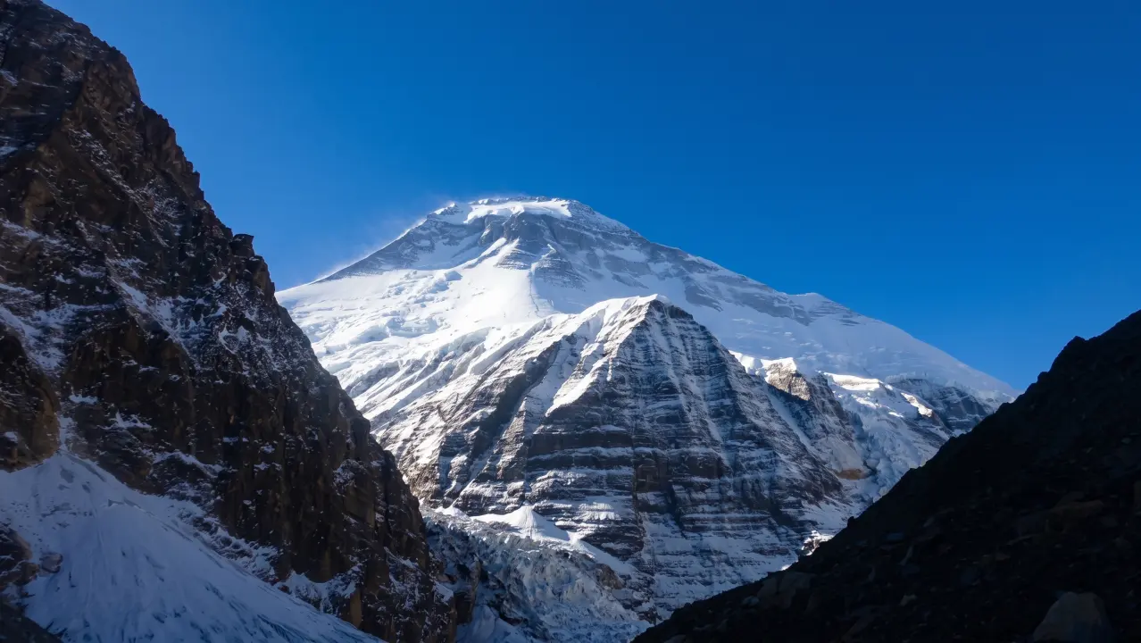 Beste Sicht auf den Dhaulagiri, Dhaulagiri-Trek
