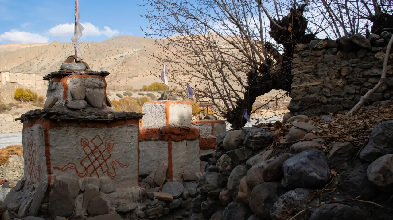 Shangbochen, Mustang-Trek, Nepal