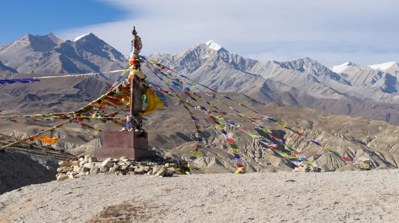 Pass vor Lo Manthang, Mustang-Trek