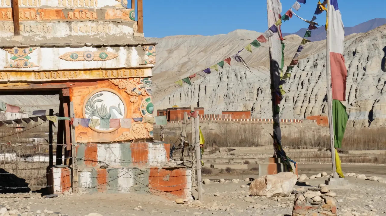 Kloster, Mustang-Trek, Nepal