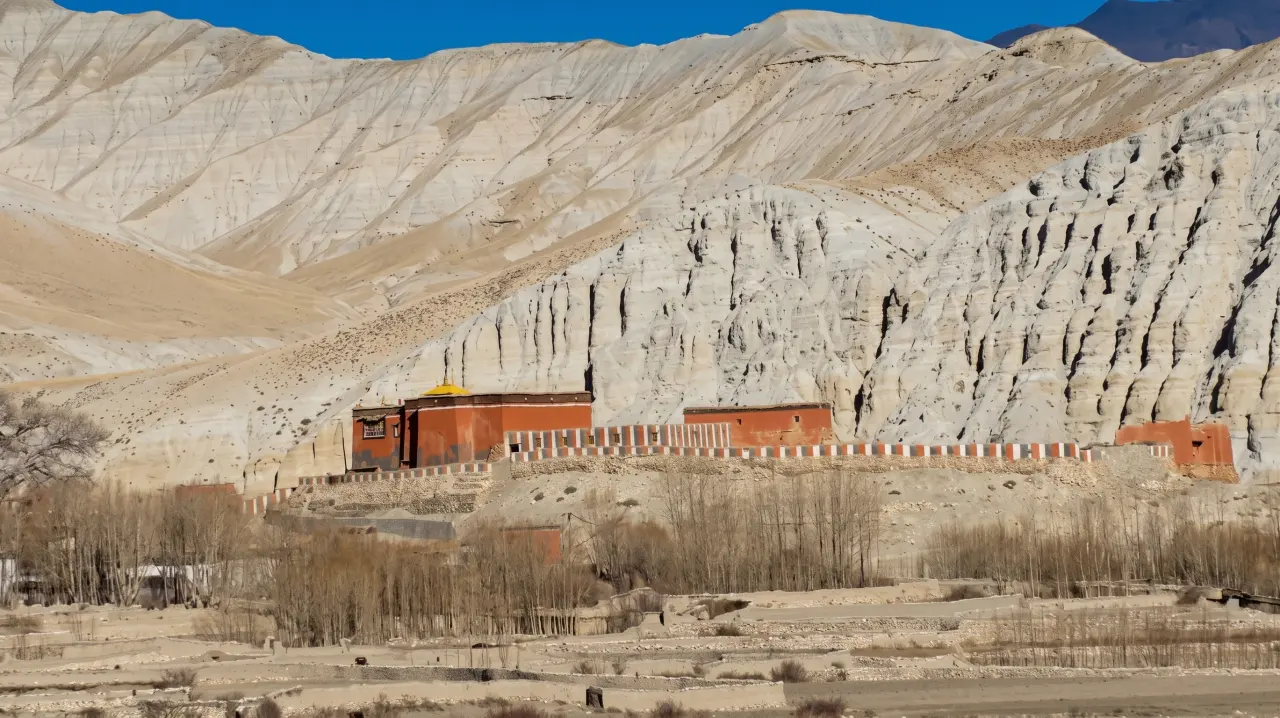 Tsarang, ehemalige Hauptstadt von Mustang
