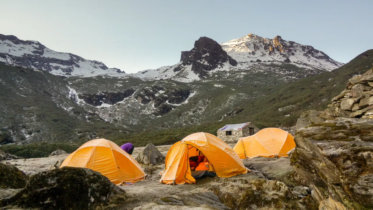 Camp am Makalu BC, Makalu-Trekking