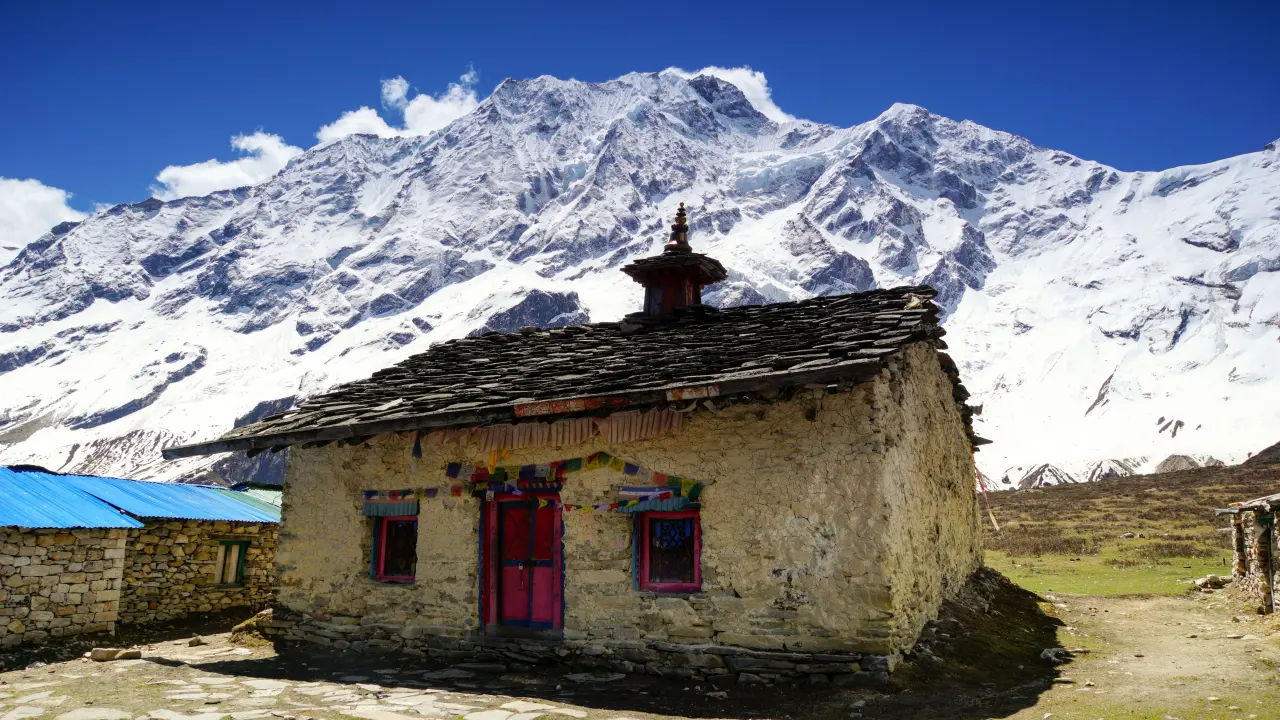 Nahe Puygen Gompa, Manaslu Trekking