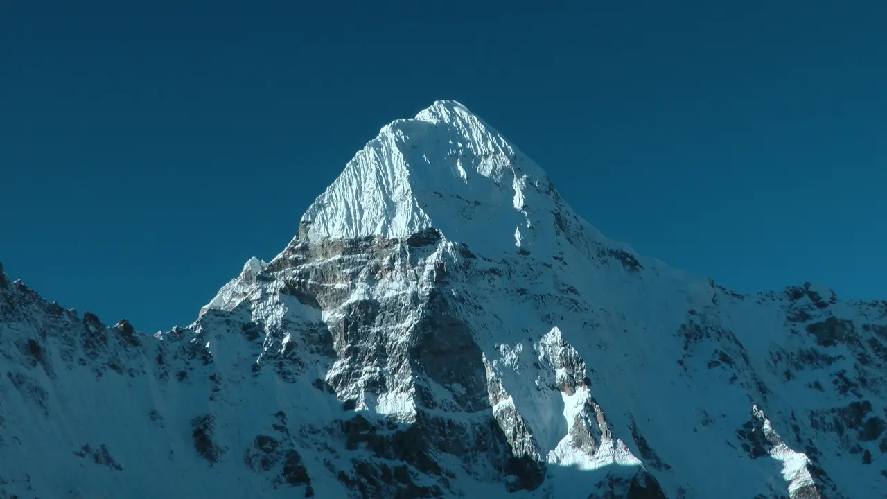 Blick auf die umliegenden Gipfel, Kangchenjunga Trek, Nepal