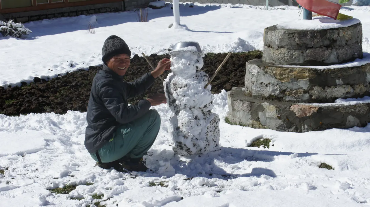 Bevor Langeweile aufkommt...Everest Trekking