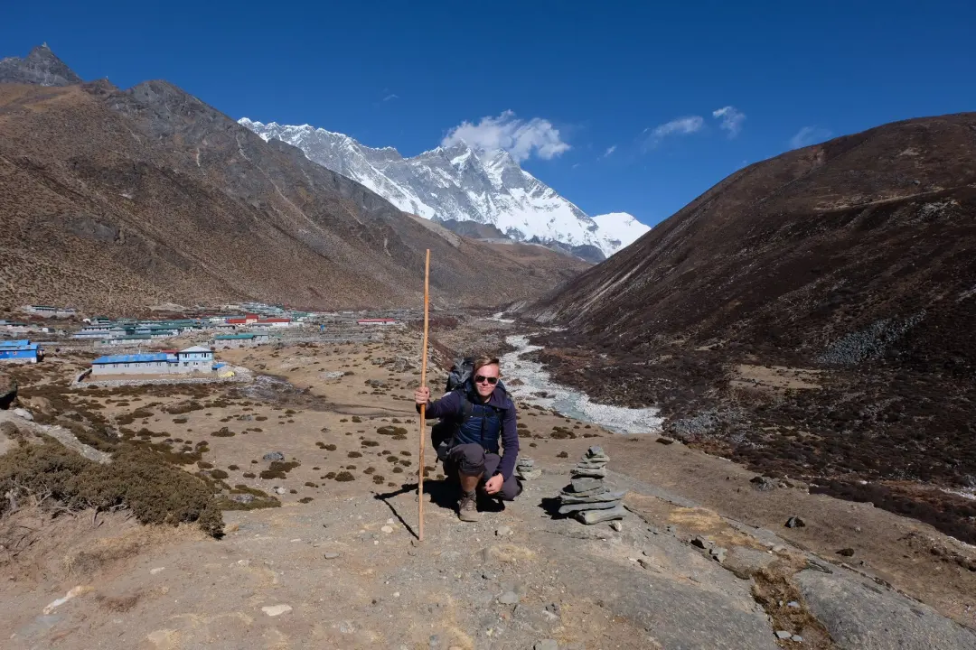 In Richtung Gorak Shep, Everest Trekking