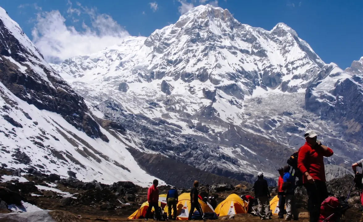 Camp im Annapurna Basecamp