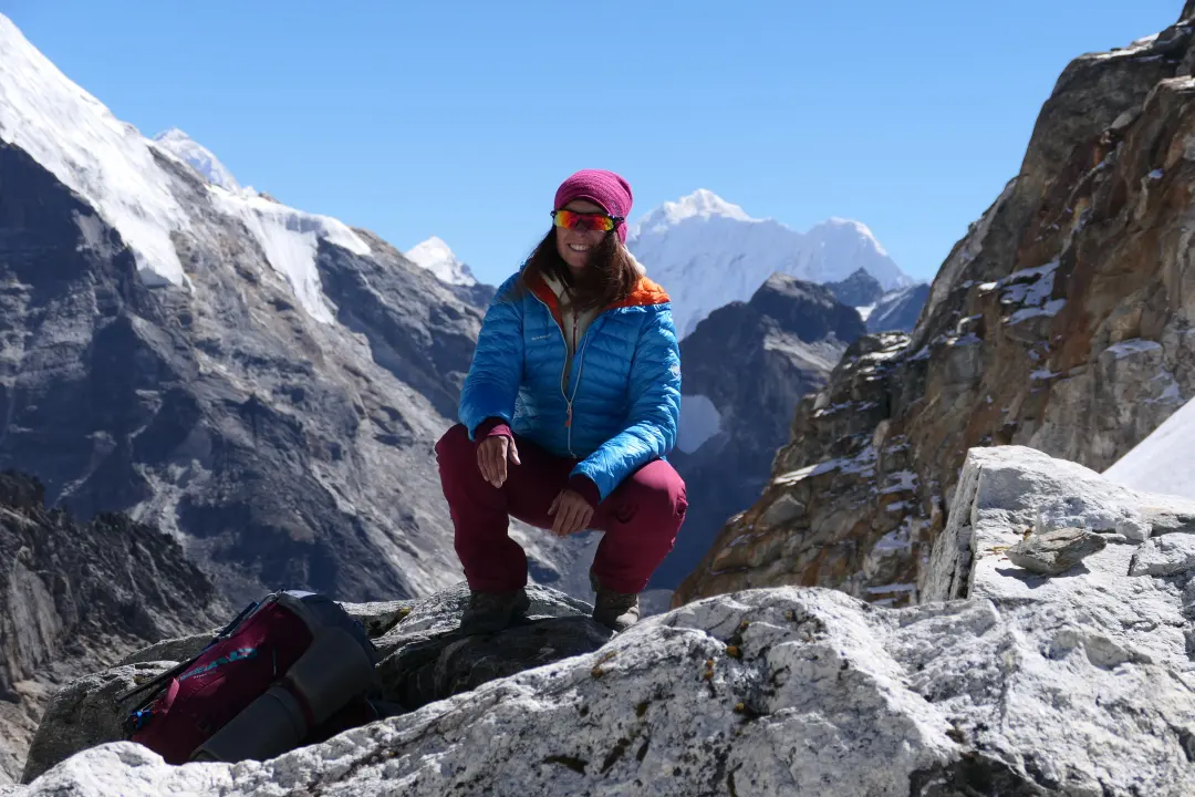 Auf dem Gipfel des Gokyo-Ri
